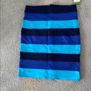 Blue Lilly Pulitzer Mini Skirt